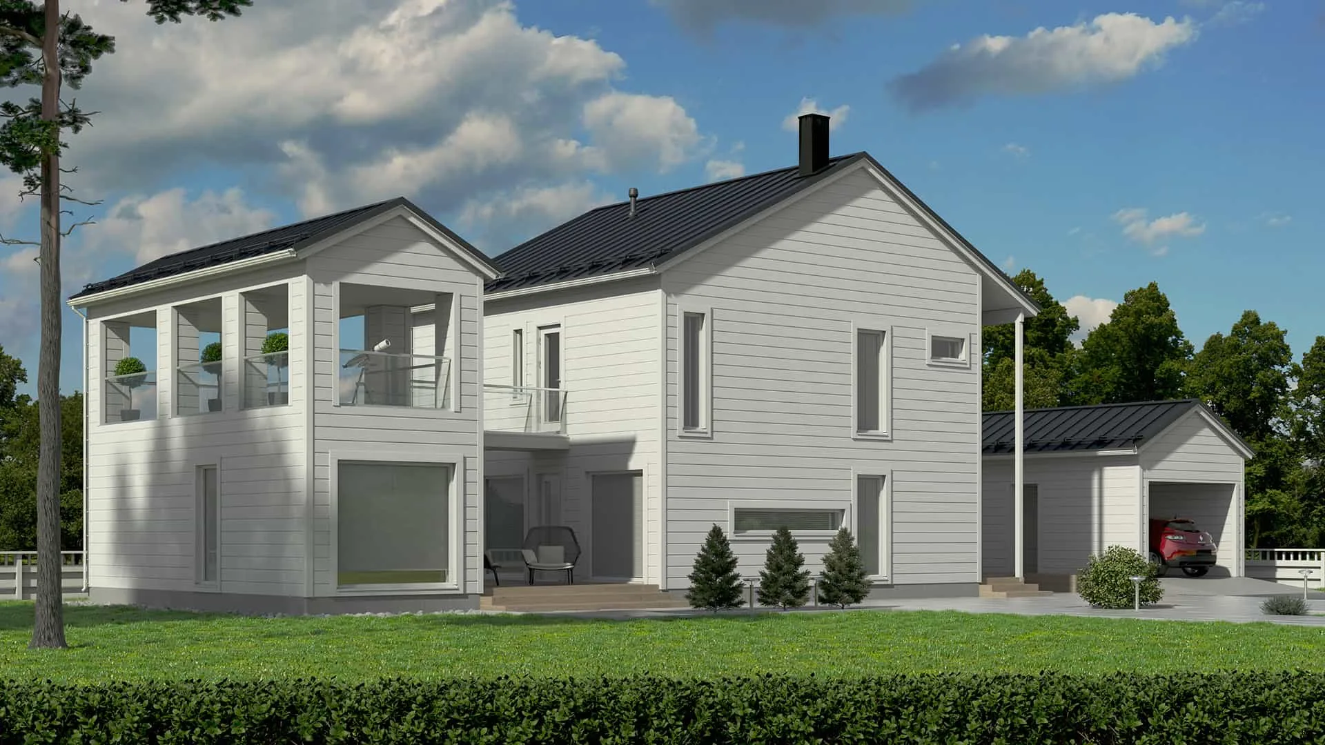 Timmerhus Jaakari 183 – Kuusamo Timmerhus | 183 m² | Husval